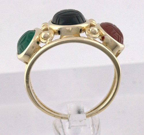 Chalcedony, 14K Yellow Gold Ring - Picture 5 of 10