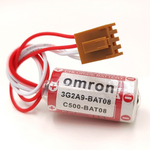 ER17/33 (2/3A 3.6V ) PLC Battery with Plug For Omron C500-BAT08 3G2A9-BAT08 New - Afbeelding 1 van 5