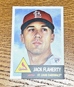 JACK FLAHERTY 2018 Topps Living Set #89 Rookie RC SP /4754