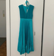 Alice + Olivia Blue Jolene Pleated Midi Dress (New with Tags)