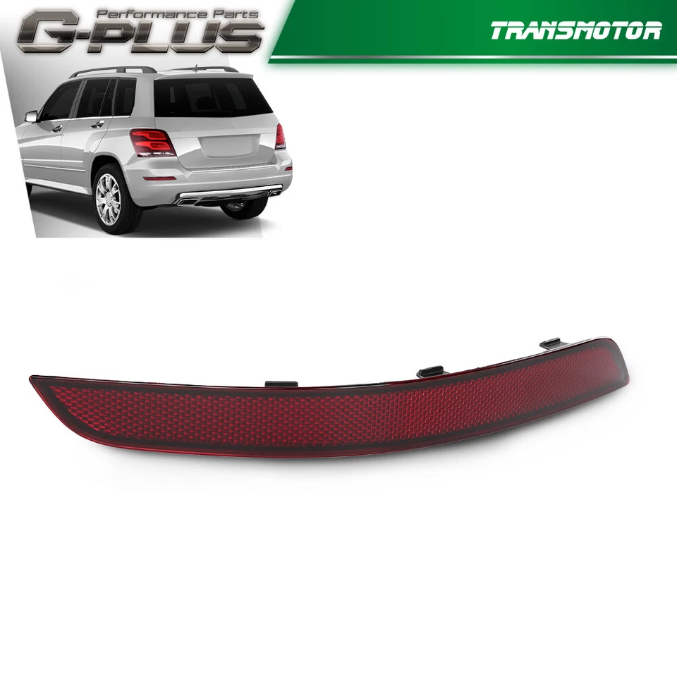 Reflector de parachoques trasero izquierdo para Mercedes-Benz GLK250 GLK350 2013-2015 #2048200374 Foto 2 de 4