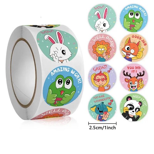 Reward Stickers for Teachers Kids Classroom Potty Training Motivational Labels - Picture 8 of 16