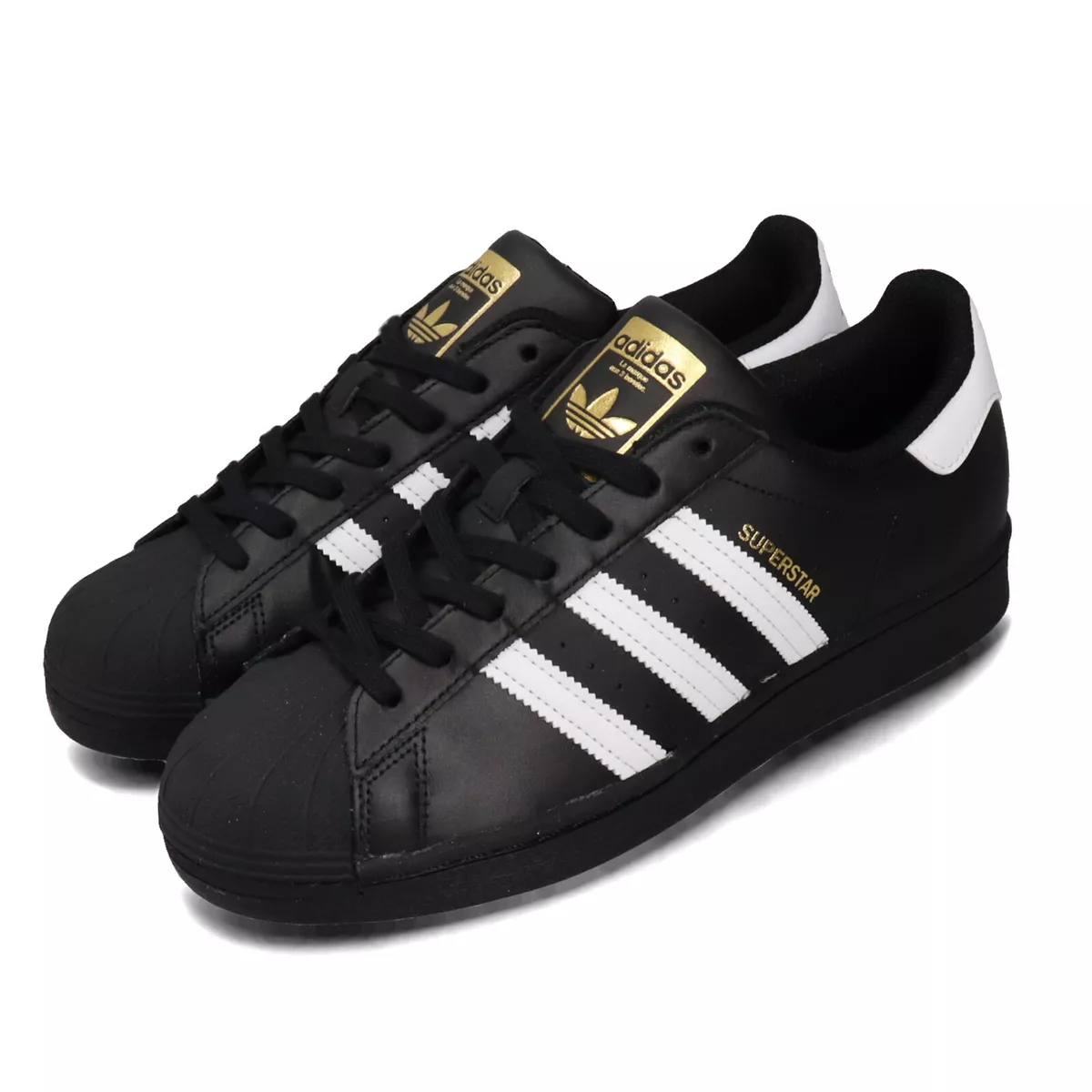 adidas originals men's superstar shoes black