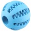 thumbnail 14 - Pet Dog Puppy Cat Training Dental Toy Rubber Ball Chew Treat Dispensing Holder B