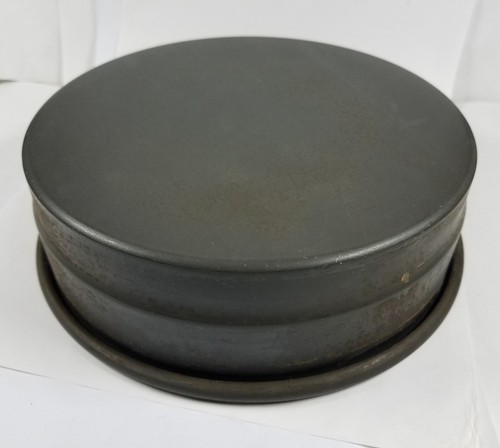 Lot 8x LLoyd Industries 7" Deep Dish Stackable Aluminum Pizza Pans ~ Made In USA - Picture 3 of 7