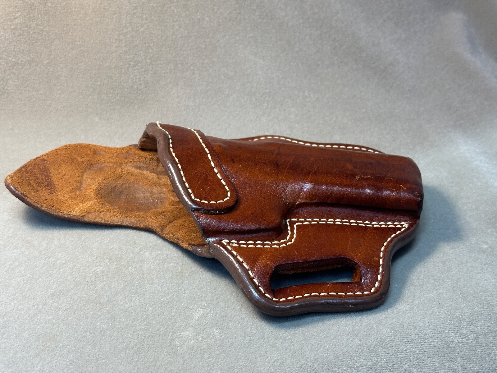 Azula Leather OWB 2 Slot Pancake Belt Holster CCW For CZ 75 eBay