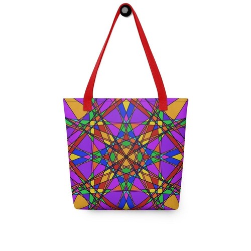 Paul Corps Stain Glass Effect Tote Bag Large | Made to Order | Gym Laptop Bag - Picture 11 of 18