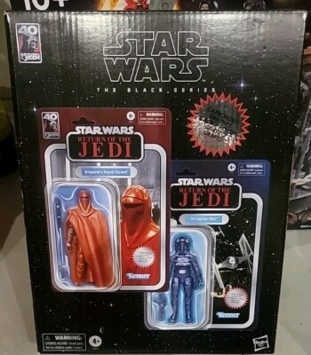 Star Wars Episode VI Black Series Carbonized pack 2 figurines