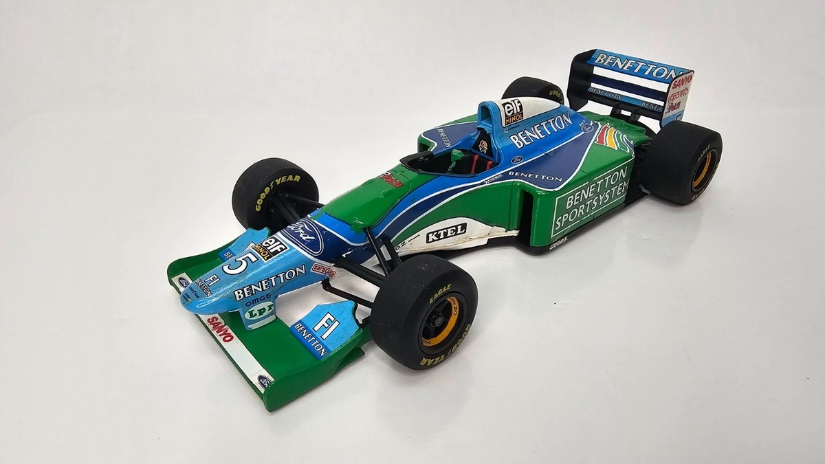 ミニカー F1 MINICAMPS BENETTOM B193 M SCHUMACHER 1:43 Minichamps Michael Schumacher Benetton Ford B193