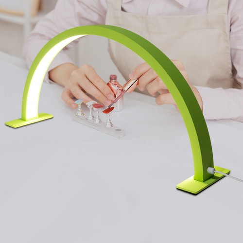 Dimmable Led Half Moon Desk Lamp Nail Led Salon Light Styling Tattoo Make-up 36w - Picture 60 of 71