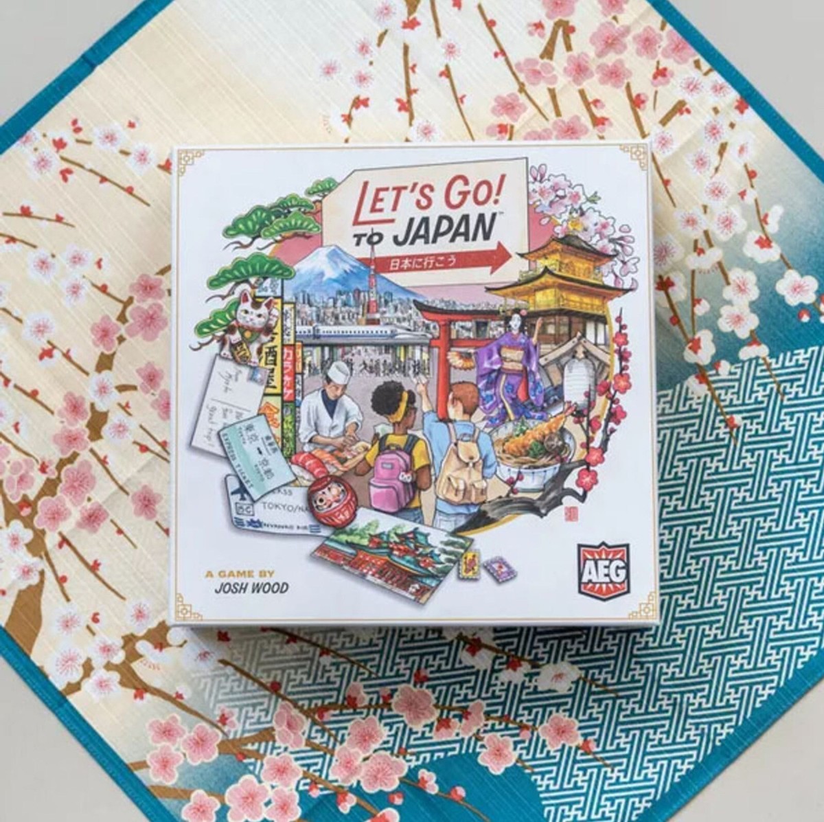 LET'S GO! JAPAN ボードゲーム AEG Amazon | AEG Let's Go! to Japan ボードゲーム | ストーリー