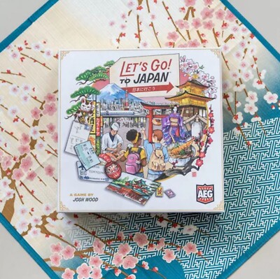 LET'S GO! JAPAN ボードゲーム AEG Amazon | AEG Let's Go! to Japan ボードゲーム | ストーリー