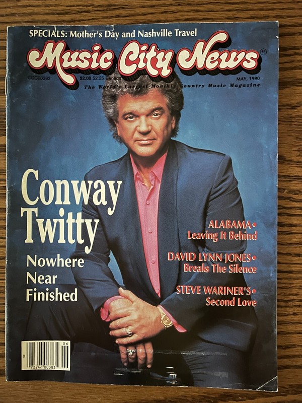 Music City News May 1990 with Conway Twitty