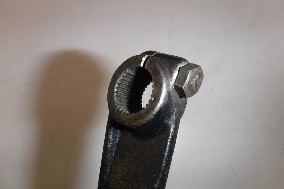 Yamaha MX250 1974 OEM juego trasero derecho pedal de freno Foto 4 de 4