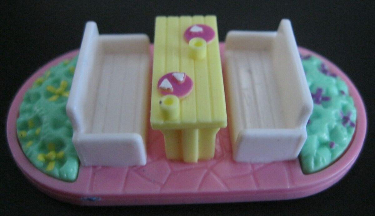 Set Polly Pocket Bluebird 1992 – Babysitting Stamper, Crèche, Vintage