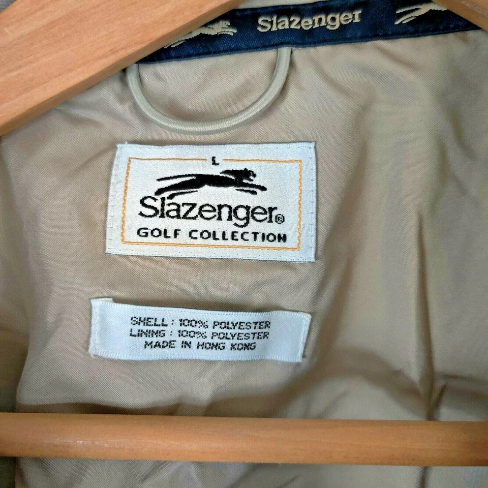 Chaqueta de golf Slazenger resistente al viento y la lluvia cortavientos grande  Foto 3 de 4