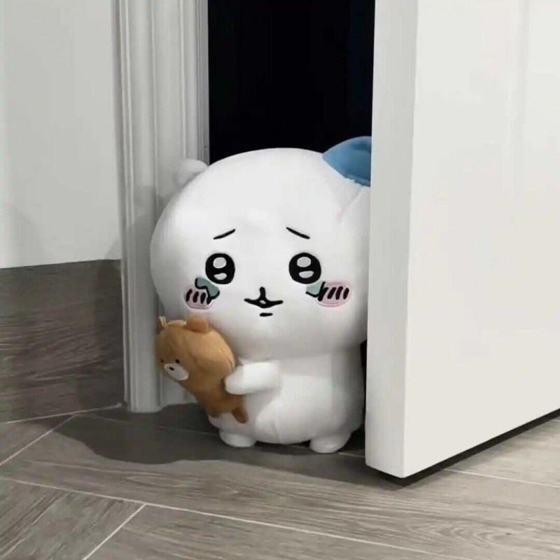 Chiikawa Nightmare Doll Sleepy Crying Hachiware Plush Doll Girlfriend Gift