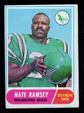 1968 Topps #136 Nate Ramsey Philadelphia Eagles Card VG/EX+