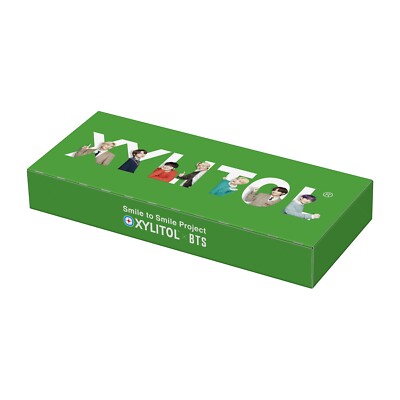 BTS x XYLITOL Gum Premium Bottle Japanese Ver. 4th Limited Editon