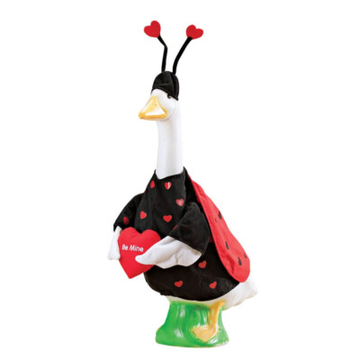 Valentines Day Love Bug ''Be Mine'' Goose Outfit Costume for 23''H Goose, Polyester