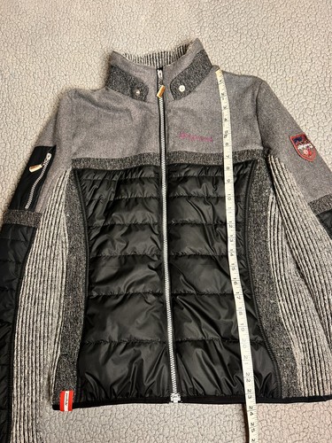 Almgwand Nordwand Full Zip Up Jacket Gray And Black Juniors Size 14 - Picture 5 of 13