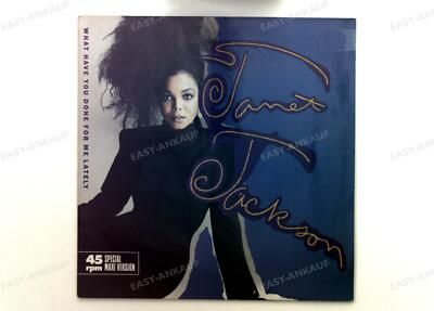 Janet Jackson - What Have You Done For Me Lately GER Maxi 1986 '