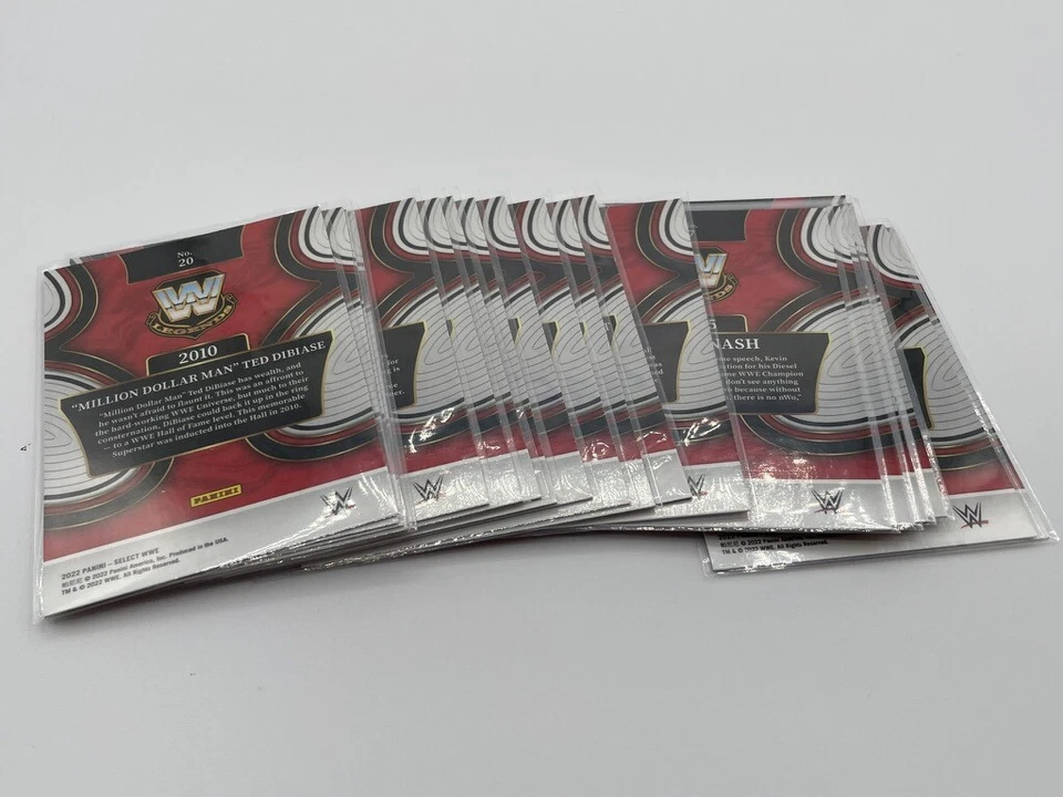 2022 WWE Select - Complete Your Insert Set - HALL OF FAME - Pick Your Wrestler - Image 2 of 2