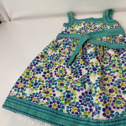 Girls Maggie & Zoe Dress Green Multicolor Size 5 - Picture 2 of 15