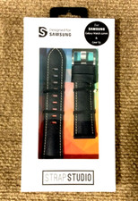 Samsung Galaxy Watch Urban Traveller Leather Band 46mm Black GP-R805BREEBAA