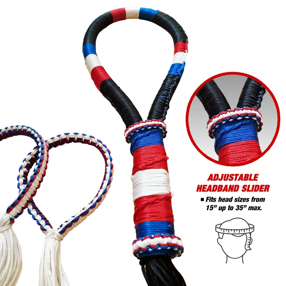 MUAY THAI FIGHTER AUTHENTIC MONGKOL HEADBAND ARM BANDS (SET) TUVEN - Image 2 of 4