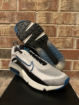 New 11.5 Nike Air Max 2090 White Green Abyss Black Running Shoes CV8835-100 Men