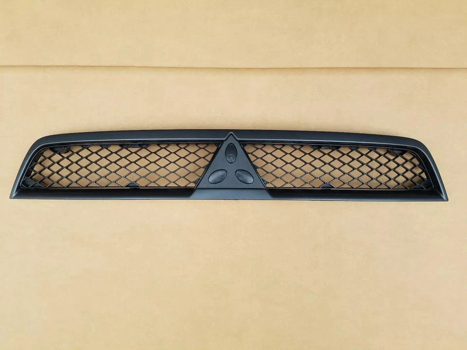 For 2008-2015 New Front Black Grille W/O Turbo Mitsubishi Lancer MI1200254 — 第 2/4 张图片