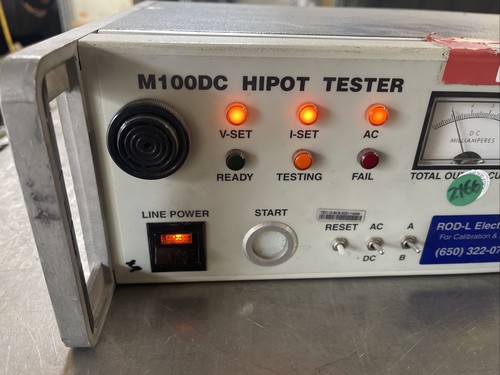 Probador HIPOT ROD-L M100DC-5.5-5, usado #N394 - Imagen 3 de 6