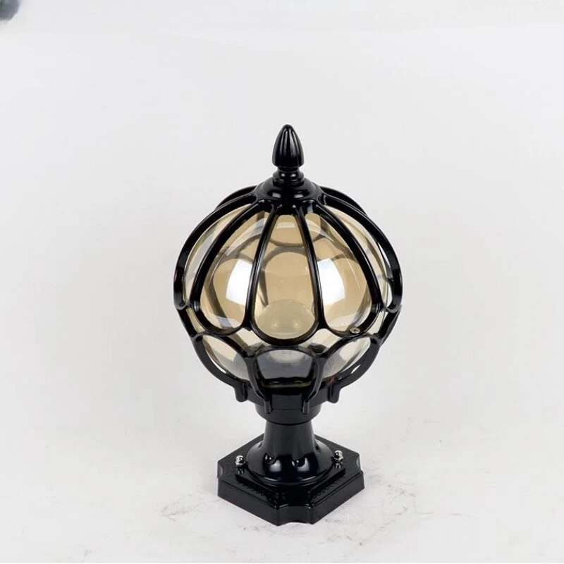 Outdoor Home Post Lighting Yard Pillar Lamp Post Lights Garden Gate Pillar Light - Image 4 of 4