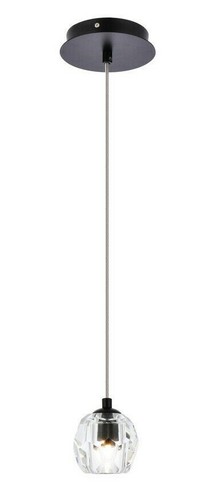 CRYSTAL PENDANT BLACK KITCHEN ISLAND BEDROOM BATHROOM CEILING LIGHT FIXTURE