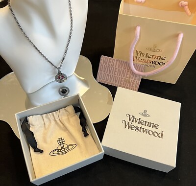 new～Vivienne Westwood Nana Small Purple Orb With Gunmetal