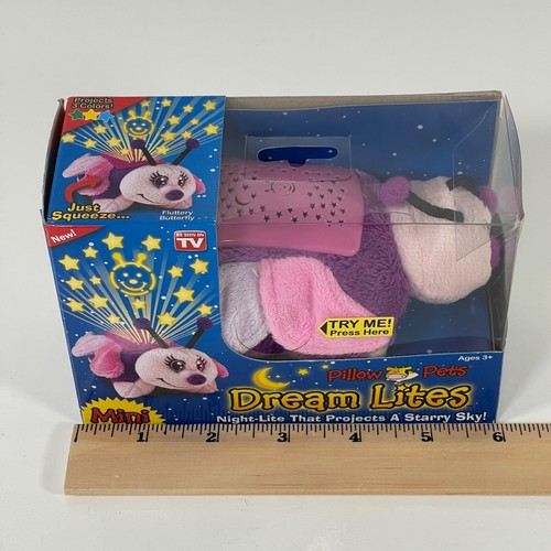 Pillow Pets Dream Lites Mini FLUTTERY BUTTERFLY In Box Mini READ - Picture 10 of 10
