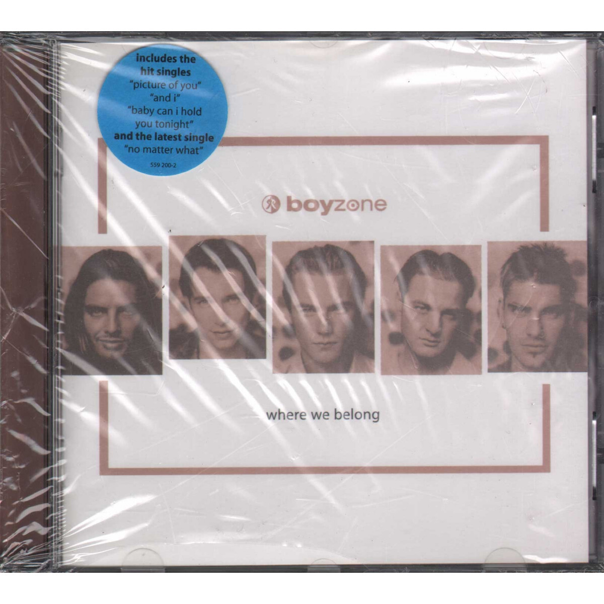 Boyzone CD Where We Belong / Polydor ‎559 200-2 Sealed 0731455920024