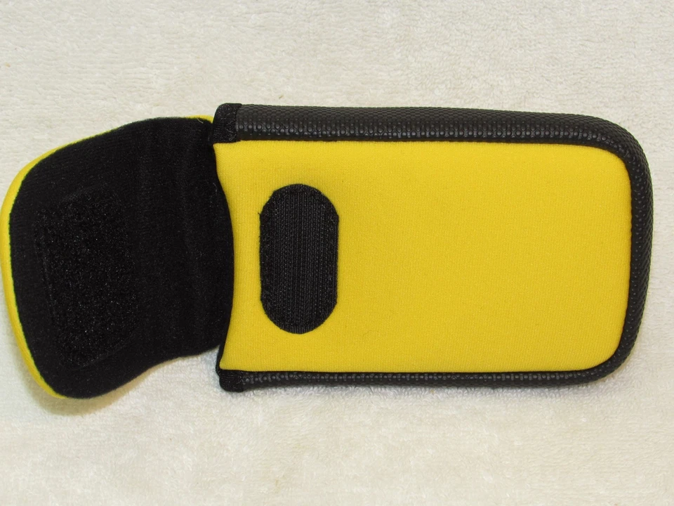 Bolsa Amarilla Deportes Gimnasio Estuche para Teléfono o Dispositivo Clip Universal NUEVO MANOSPRING Foto 3 de 4