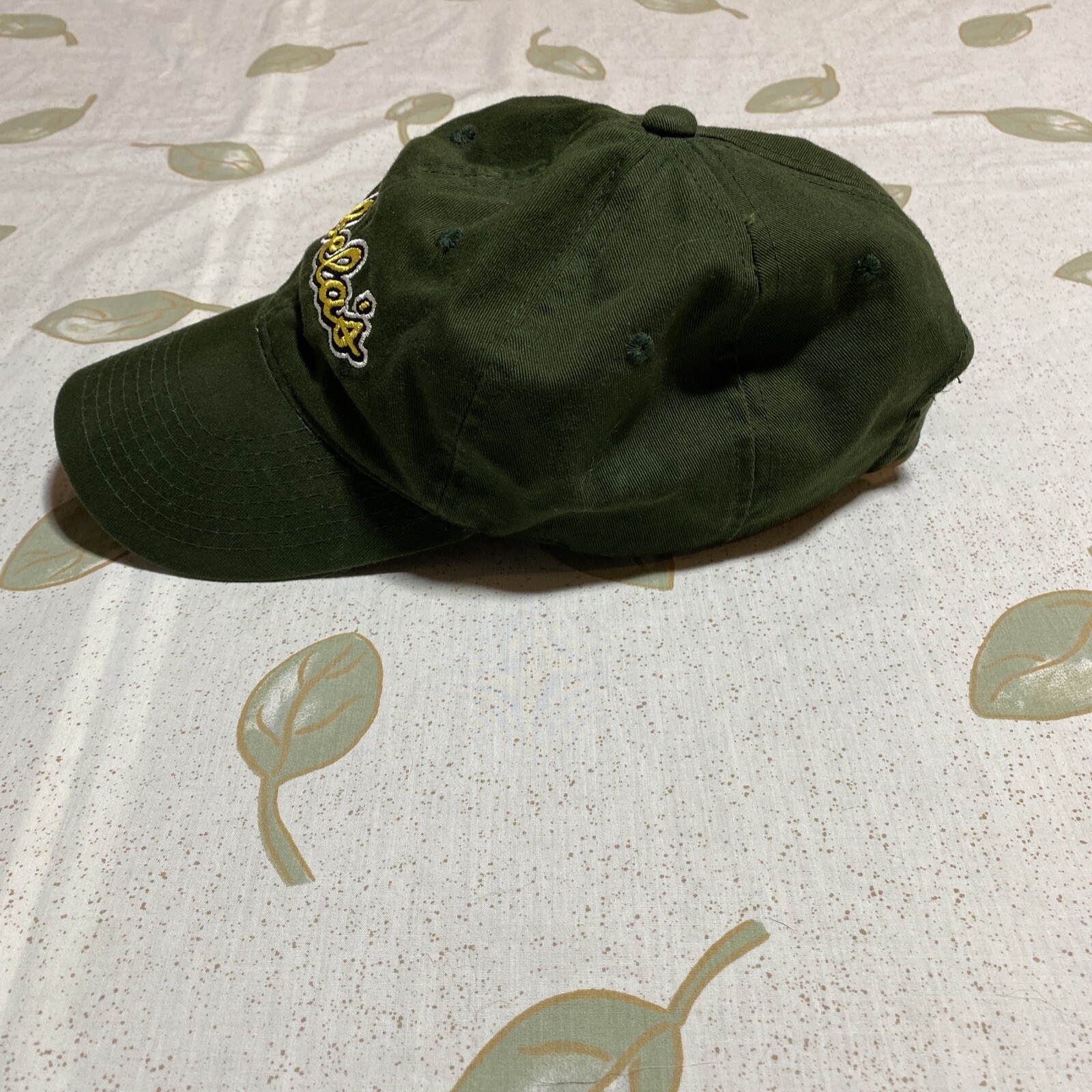 Cabelas Baseball Cap Green Adjustable Embroidered… - image 4