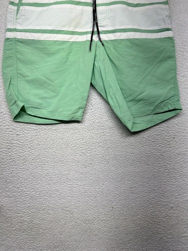 Tommy Hilfiger Swim Trunks Mens M Medium Green Bathing Suit NWT - Picture 2 of 16