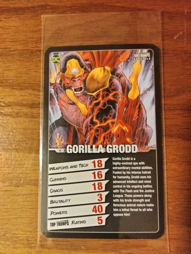 2021 Top Trumps DC SUPER VILLIANS (Sie wählen) Pack frische Karten kostenloser Versand - Bild 15 von 33