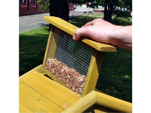 Deluxe Wooden Bird Table Wild Feeder Free Standing Feeding Station Traditional - Picture 11 of 23
