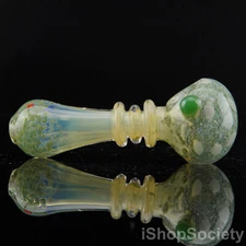 5" Color Changing Tobacco Smoking Pipe Thick Collectible Glass Pipes - P743C