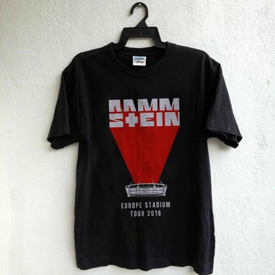 rammstein europe stadium tour 2019 t shirt