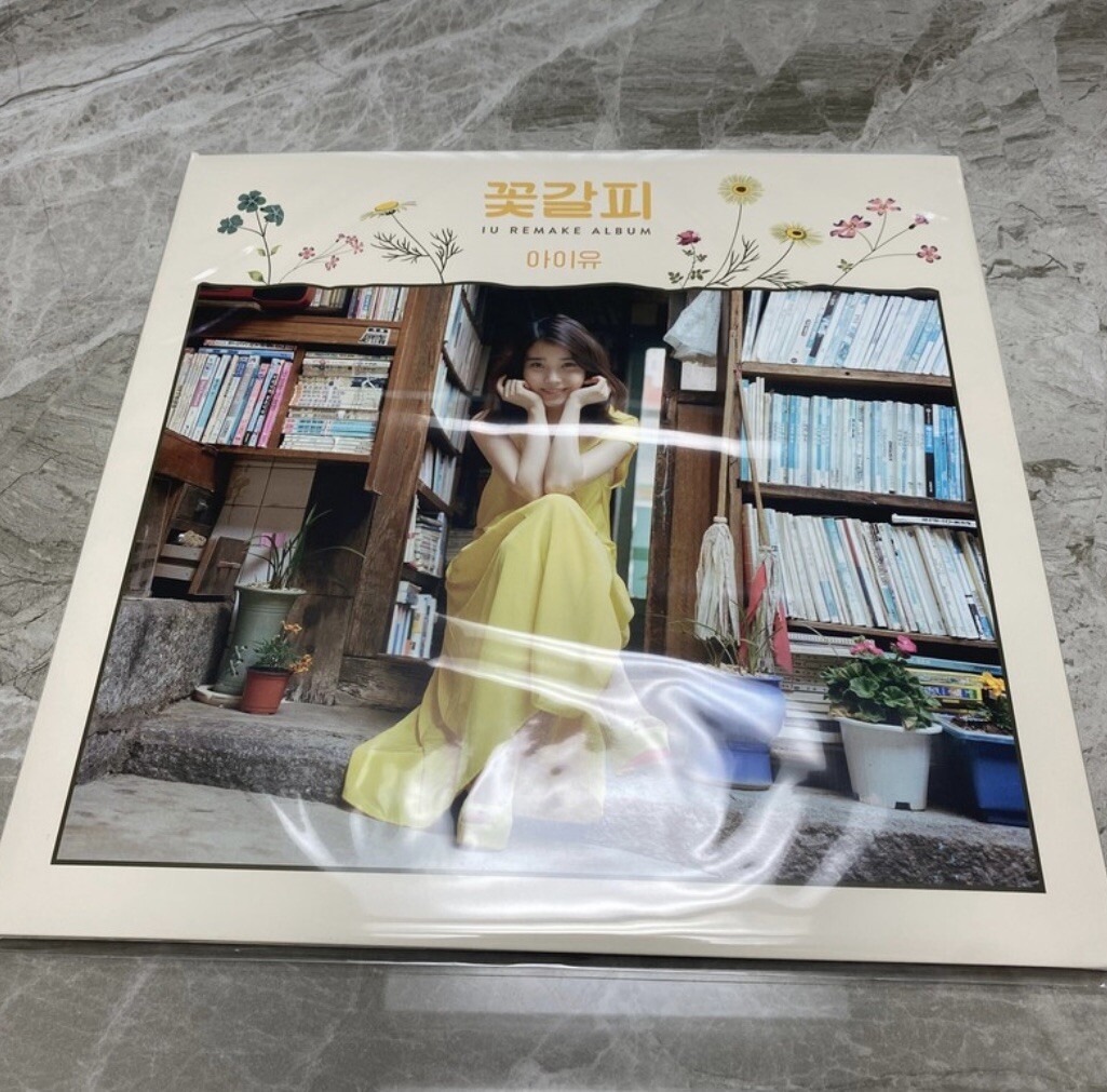 K-POP・アジア IU LP IU - a flower bookmark Vinyl LP REMAKE ALBUM (EDAM Version) lee