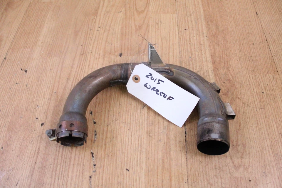 Yamaha WR250F 2015 cabezal de escape cabezal de tubo Foto 2 de 4