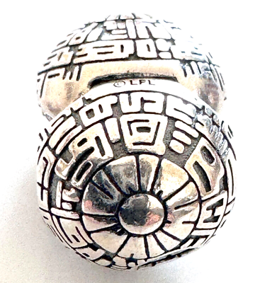 NEW PANDORA Retired Sterling Silver Star Wars Death Star