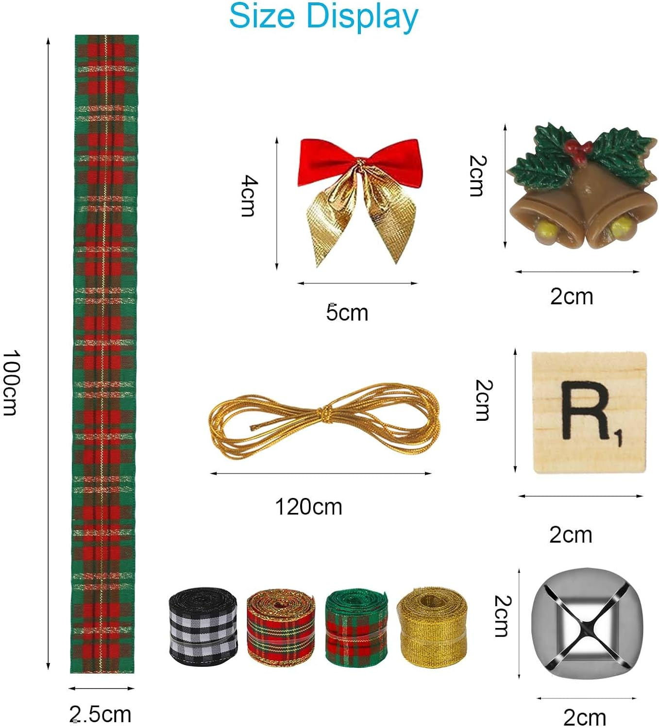 321 Pieces Christmas Tree Ornaments Personalized Crafts Christmas