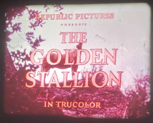 The Golden Stallion (1949) Starring Roy Rogers 16mm Western Feature Film